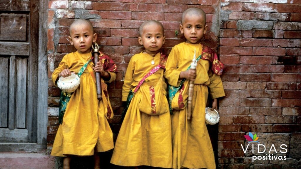 Niños nepalíes